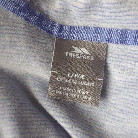 NWT Trespass L Airtrap Performance Fleece Hoodie - Picture 9 of 9